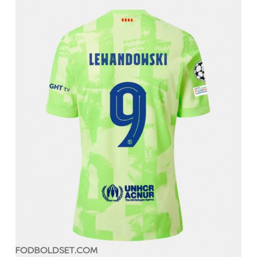 Barcelona Robert Lewandowski #9 Tredjetrøje 2024-25 Kortærmet